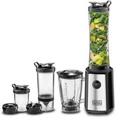 Black+Decker, 4 in 1 Sports Blender Set, SBX300BCG