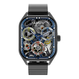 Slazenger Elysium Plus Unisex Smart Watch with Black Silicone Strap, SL.09.2446.5.01