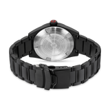 Swiss Military Hanowa Men's Analog Watch Musou Black Dial with Black Stainless Steel Bracelet, SMWGG0003530