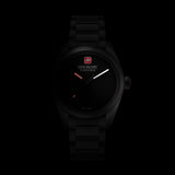 Swiss Military Hanowa Men's Analog Watch Musou Black Dial with Black Stainless Steel Bracelet, SMWGG0003530
