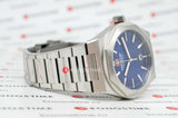 Swiss Military Hanowa Men's Analog Watch Blue Dial with Silver Stainless Steel Bracelet, SMWGH2101905