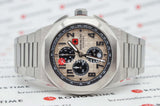 Swiss Military Hanowa Men's Chronograph Watch Grey Dial with Silver Stainless Steel Bracelet, SMWGI2102002