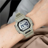 Casio Men's Watch Digital Dial with Brown Resin Band, AE-1600H-5AVDF