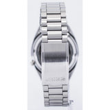 Seiko Men's Mechanical Watch, Automatic 21 Jewels Grey Dial Silver Stainless Band, SNXS75K