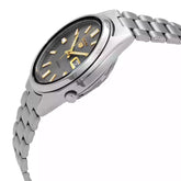 Seiko Men's Mechanical Watch, Automatic 21 Jewels Grey Dial Silver Stainless Band, SNXS75K