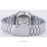 Seiko Men's Mechanical Watch, Automatic 21 Jewels Grey Dial Silver Stainless Band, SNXS75K