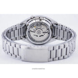 Seiko Men's Mechanical Watch, Automatic 21 Jewels Grey Dial Silver Stainless Band, SNXS75K