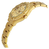 Seiko Men's Sports Watch, Automatic 23 Jewels Gold Dial Gold Stainless Band, SNZ450J