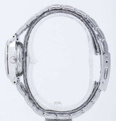 Seiko Women's Mechanical Watch Analog, White Dial Silver Stainless Band, SYMB93J