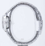 Seiko Women's Mechanical Watch Analog, White Dial Silver Stainless Band, SYMB93J