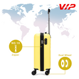 VIP Trekk 75cm Hard Case Trolley 360° Light Yellow, TREKK75YL