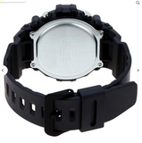 Casio Men's watch Digital, Black Dial Black Resin Strap, AE-1500WH-1AVDF