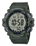 Casio Men's watch Digital, Black Dial Black Resin Strap, AE-1500WHX-3AVD