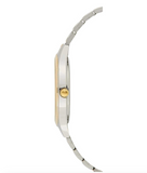 Casio Women's Watch Analog, Gold Dial Silver & Gold Stainless Steel Strap, LTP-1128G-9ARDF