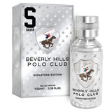 Beverly Hills Polo Club, Unisex, Analog Watch, Silver Dial, BP-BHPC6023S