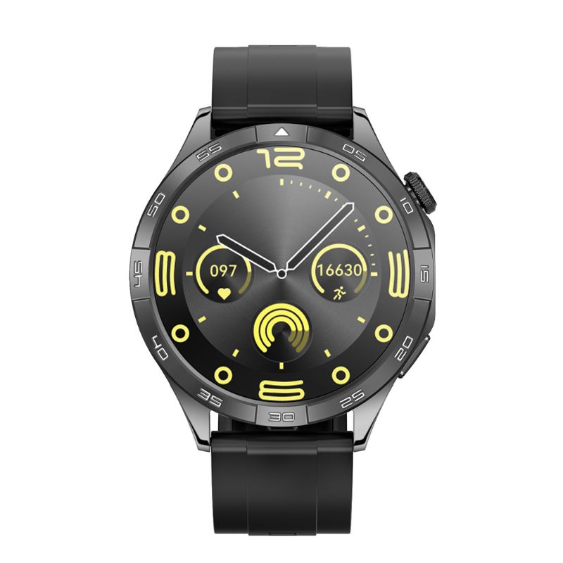 Slazenger Elysium Ultra Men's Smart Watch with Black Silicone Strap, SL.09.2443.5.01