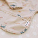 Milk It Baby Water Proof Sleeved Bib, Ocean Friends,MI-SBOF003