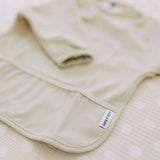 Milk It Baby Water Proof Sleeved Bib, Safari Beige, MI-SBSB004