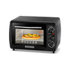Black+Decker 19L Toaster Oven with Double Glass and Rotisserie |TRO19RDG-B