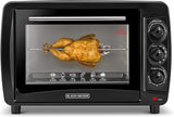 Black+Decker Toaster Oven 1500W With Double Glass Door, TRO35RDG