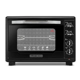 Black+Decker, 55 Litres Double Glass Toaster Oven with Rotisserie, Black, TRO55RDG-B5 Toaster Oven BL-TRO55RDG