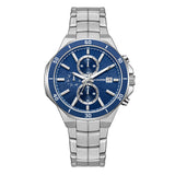 Lee Cooper, Men's, Analog Watch, Blue Dial, with Stainless Steel Band, LE-LC08087.390