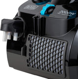 Black+Decker, 2000W Bagless Multi- Cyclonic, Vacuum Cleaner, Blue & Black, VM2080-B5