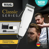 Wahl Classic Series Clipper White, Durable Corded Clipper for Everyday Use WA-1400-0411