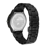 Alfajr Islamic Prayer Men's Analog Watch Black Dial With Black Stainless Steel Band, WB-32BLACK