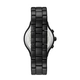 Alfajr Islamic Prayer Men's Analog Watch Black Dial With Black Stainless Steel Band, WB-32BLACK