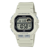 Casio Men's Watch Digital Dial with Beige Resin Band, WS-1400H-8AVDF