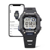 Casio Bluetooth Step Tracker Unisex Watch Digital Dial With Black Resin Strap, WS-B1000-1AVDF