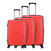 Skybags red luggage