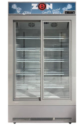 Zen 630L Sliding Double Door Showcase Chiller, ZSF630SD