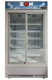 Zen 630L Sliding Double Door Showcase Chiller, ZSF630SD