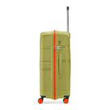Skybags Cubism 66cm, 8 Wheel Hard Case Trolley, Moss Green, CUBISM66MOS