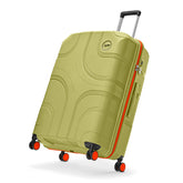 Skybags Cubism 66cm, 8 Wheel Hard Case Trolley, Moss Green, CUBISM66MOS