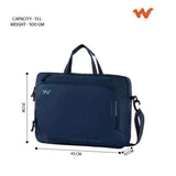 Wildcarft Lp Briefcase Xp Navy Laptop Bag, LPBRIEFCASEXPNY