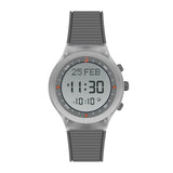 Alfajr Islamic Prayer Unisex Watch Digital With Grey Rubber Strap, WY-16GRAY