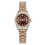Lee Cooper LE-LC08126.540 brown dial women watch