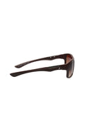 Fastrack Men's Sunglasses, Brown Lens, Polarised and UV protected, P448BR7V