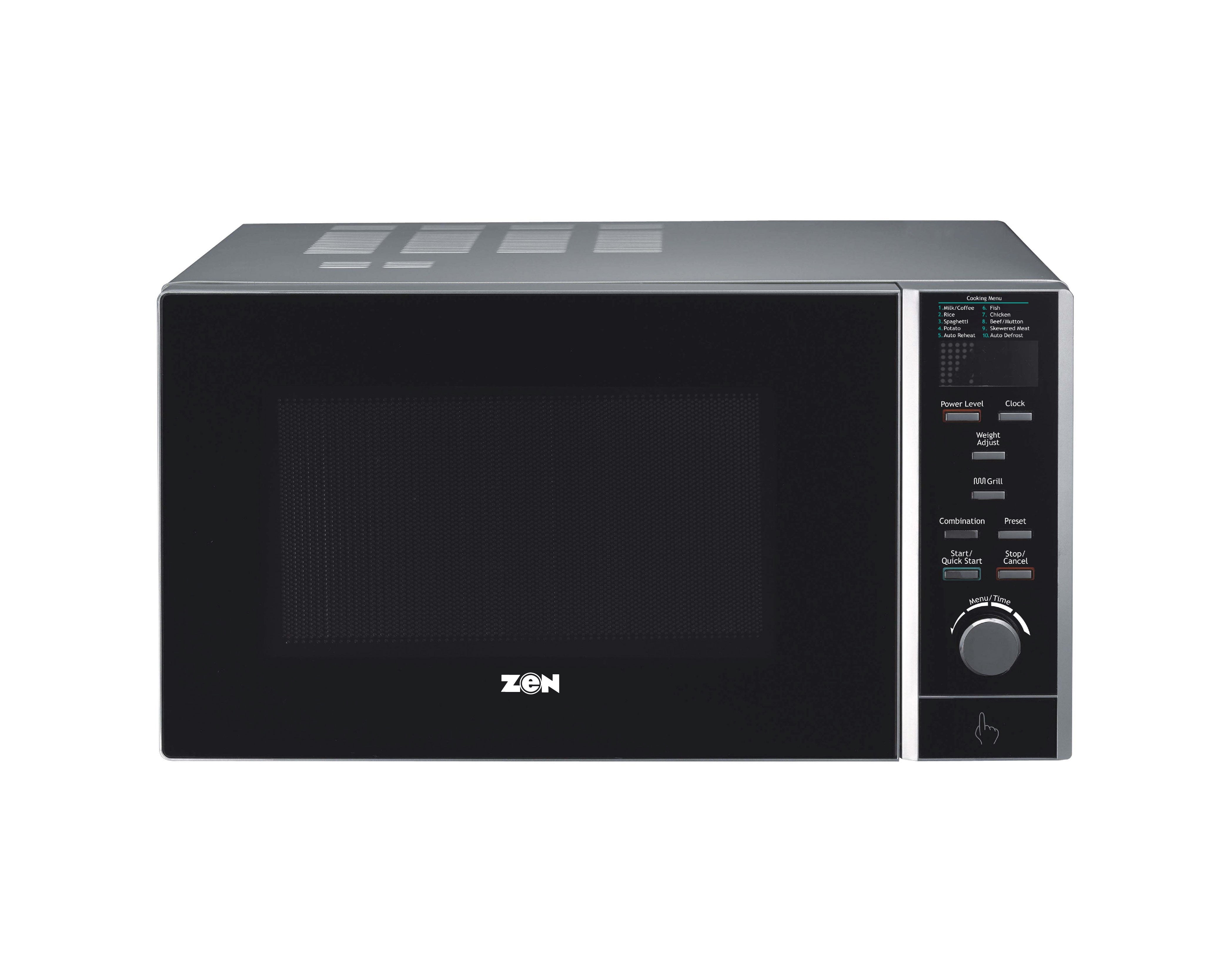 ZEN Microwave Oven With Grill, 30L, ZMW30DSS