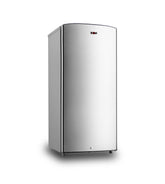 Zen Single Door Refrigerator, Silver With Lock & Key 240L, ZR240SW