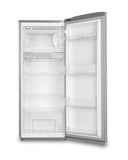 Zen Single Door Refrigerator, Silver With Lock & Key 260L, ZR260SW