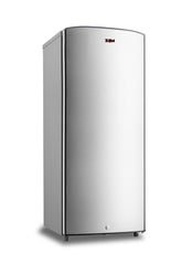 Zen Single Door Refrigerator, Silver With Lock & Key 260L, ZR260SW
