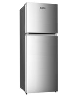 Zen Double Door CFC Fridge, Silver Finish With Lock & Key 300L, ZR300DSF