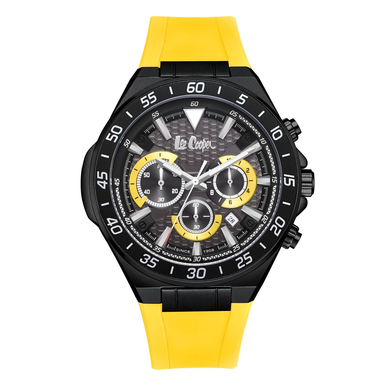 Lee Cooper, Men's, Analog Watch, Black Dial, LE-LC08003.657