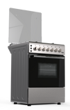 Zen 60 x 60 Free Standing Gas Oven, Stainless Steel, ZSO60X60FCS