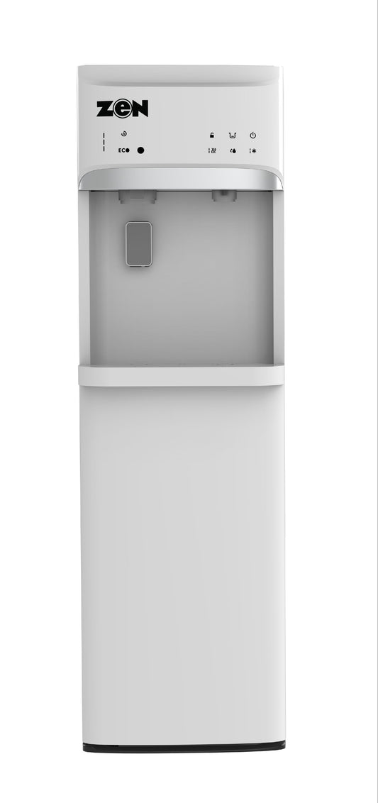 Zen Ice & Water Dispenser - Bottom Load-Hot | Cold | Normal | Ice Cube, ZWB930ICW