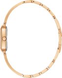 Lee Cooper Women's Analog Watch with Rose Gold Dial and Rose Gold Stainless Steel Band, LC08353.510